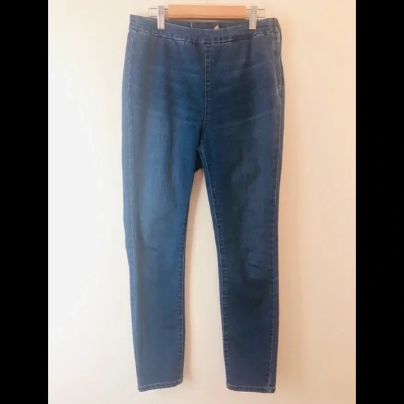 Free People Womens Jeans Size 28 Blue Skinny High Waist Denim Bottoms - Picture 1 of 7